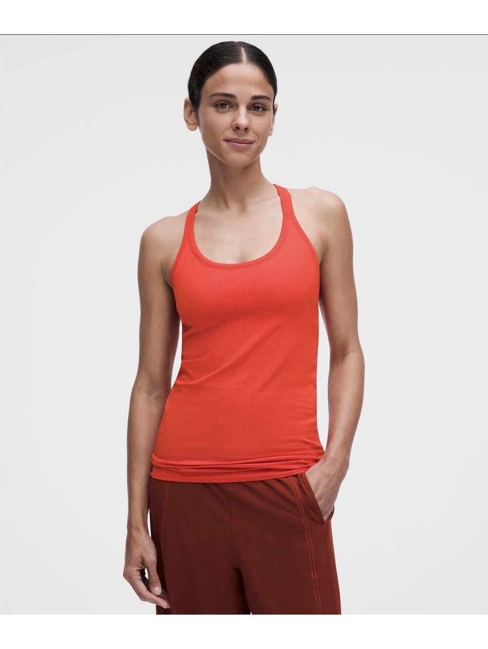 NWT Lululemon Ebb to Street Tank - Size 12 - Cherry Ember [COPY] [COPY] - Picture 3 of 5